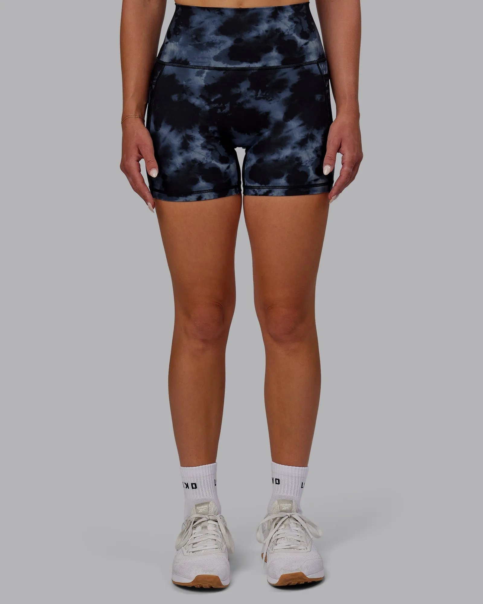 Fusion X-Length Shorts - Tie Dye-Midnight