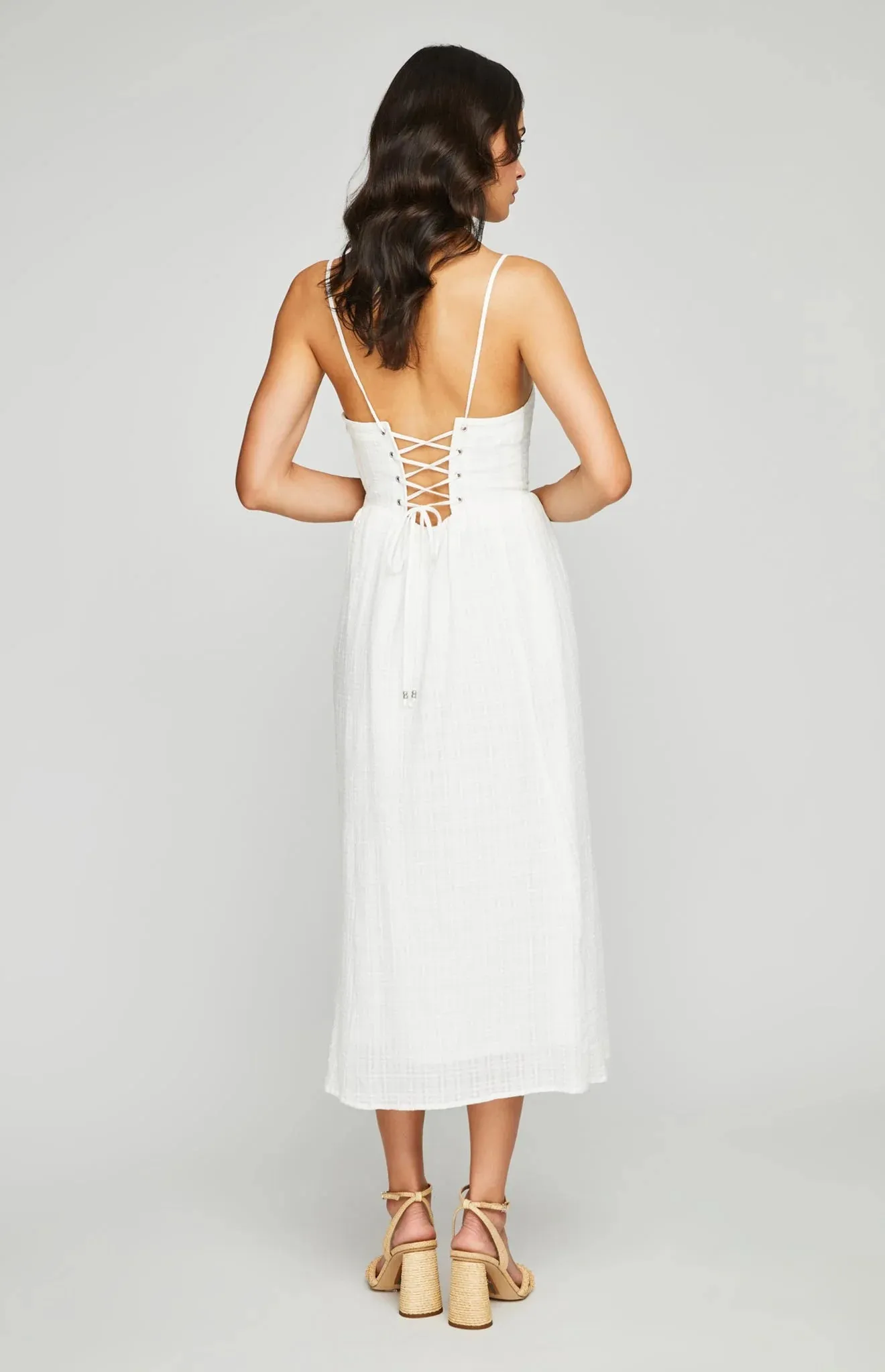 GENTLE FAWN ALLISON DRESS - WHITE