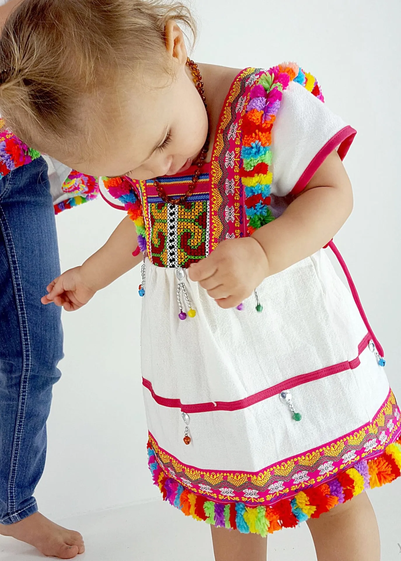 Girl's Hill Tribe Tunic Dress