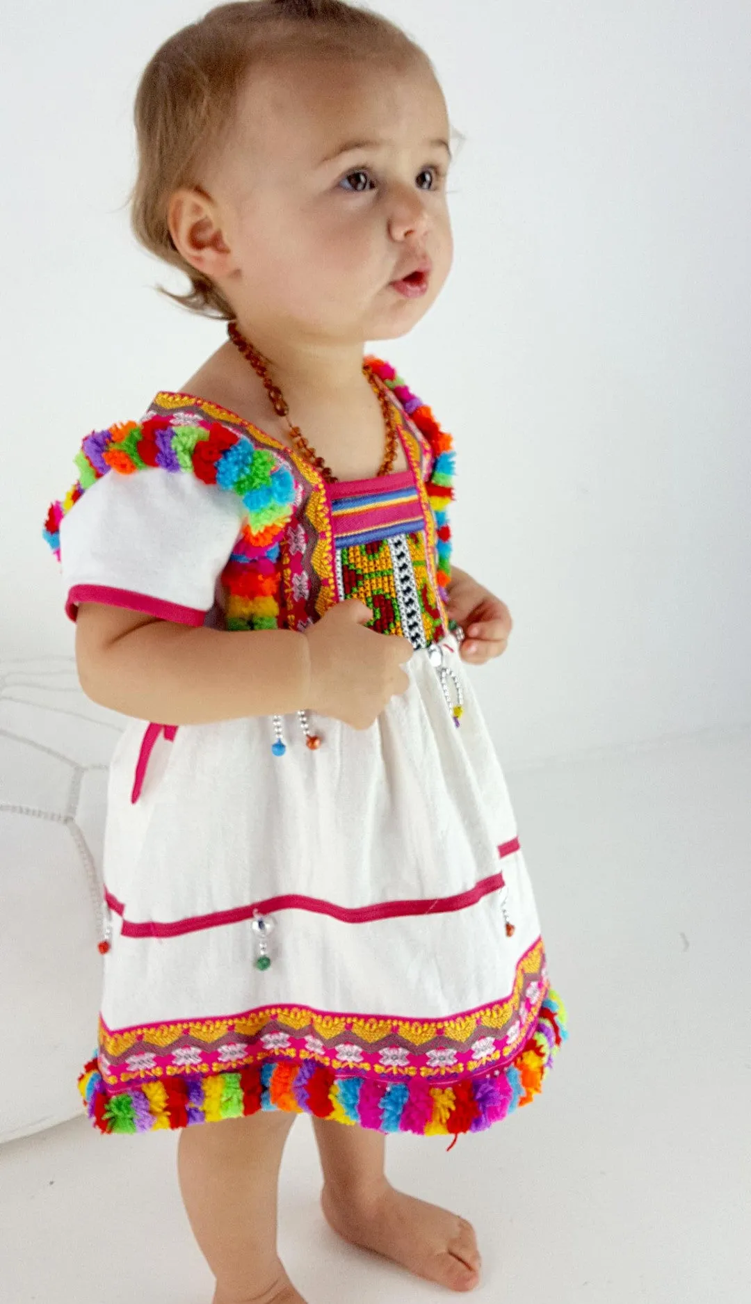 Girl's Hill Tribe Tunic Dress