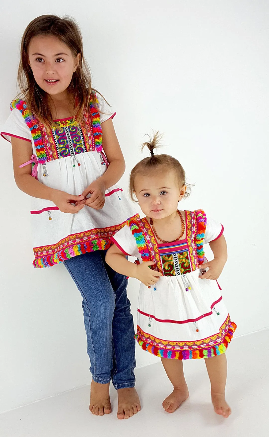 Girl's Hill Tribe Tunic Dress