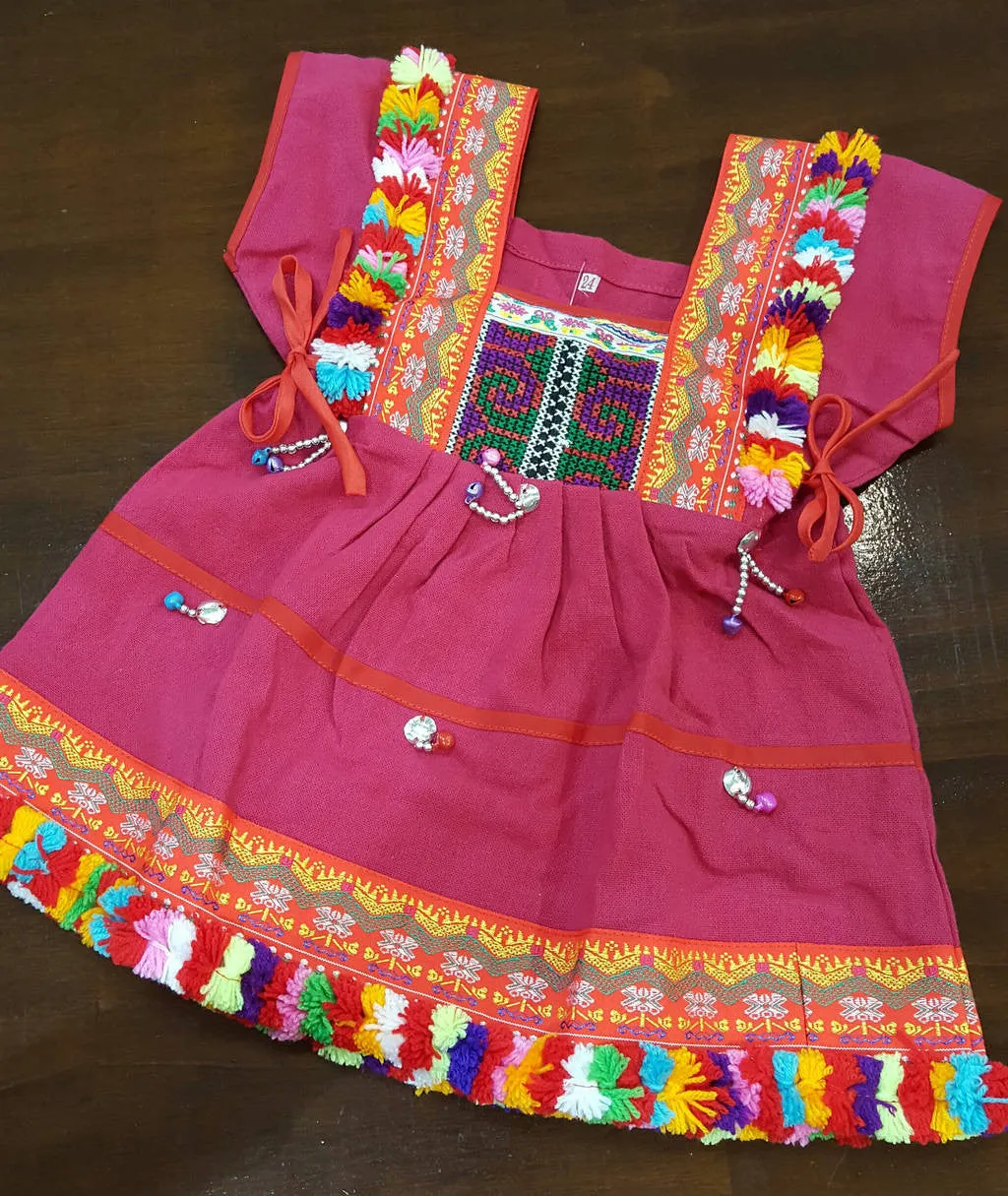 Girl's Hill Tribe Tunic Dress