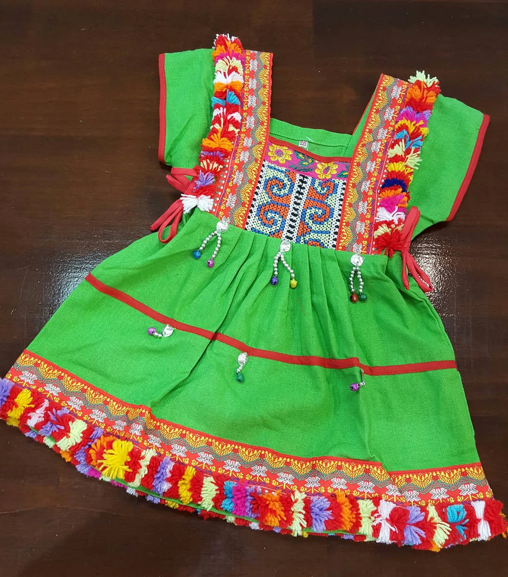 Girl's Hill Tribe Tunic Dress