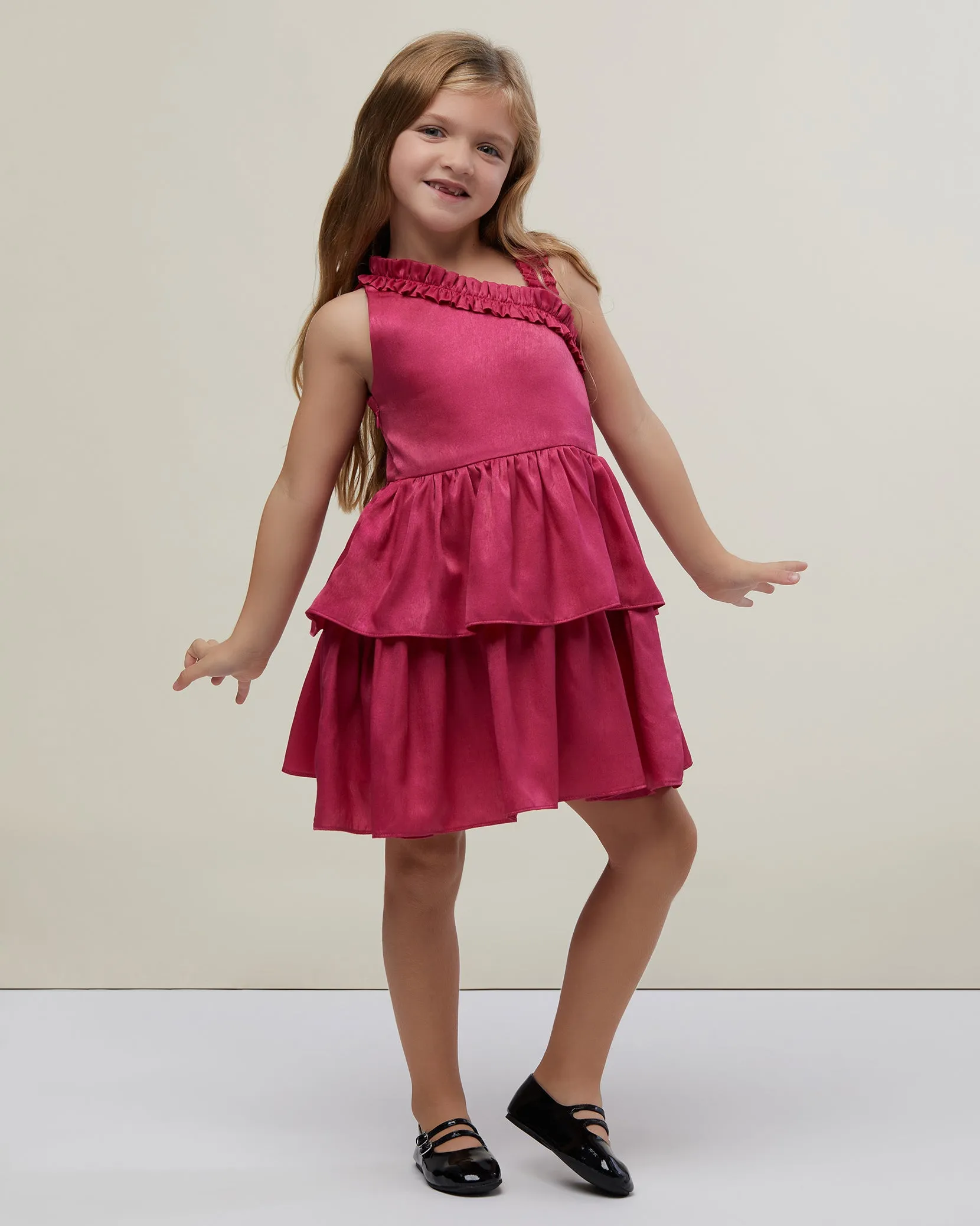 Girl's Ruffle Dress