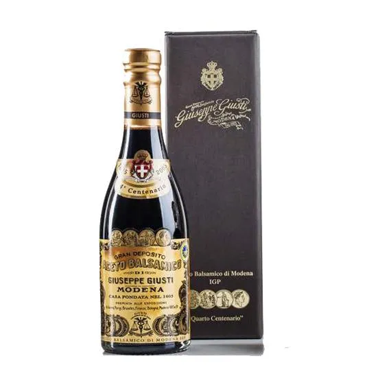 Giuseppe Giusti Balsamic Vinegar 4 Gold Medals "4th Centenario" 15 year