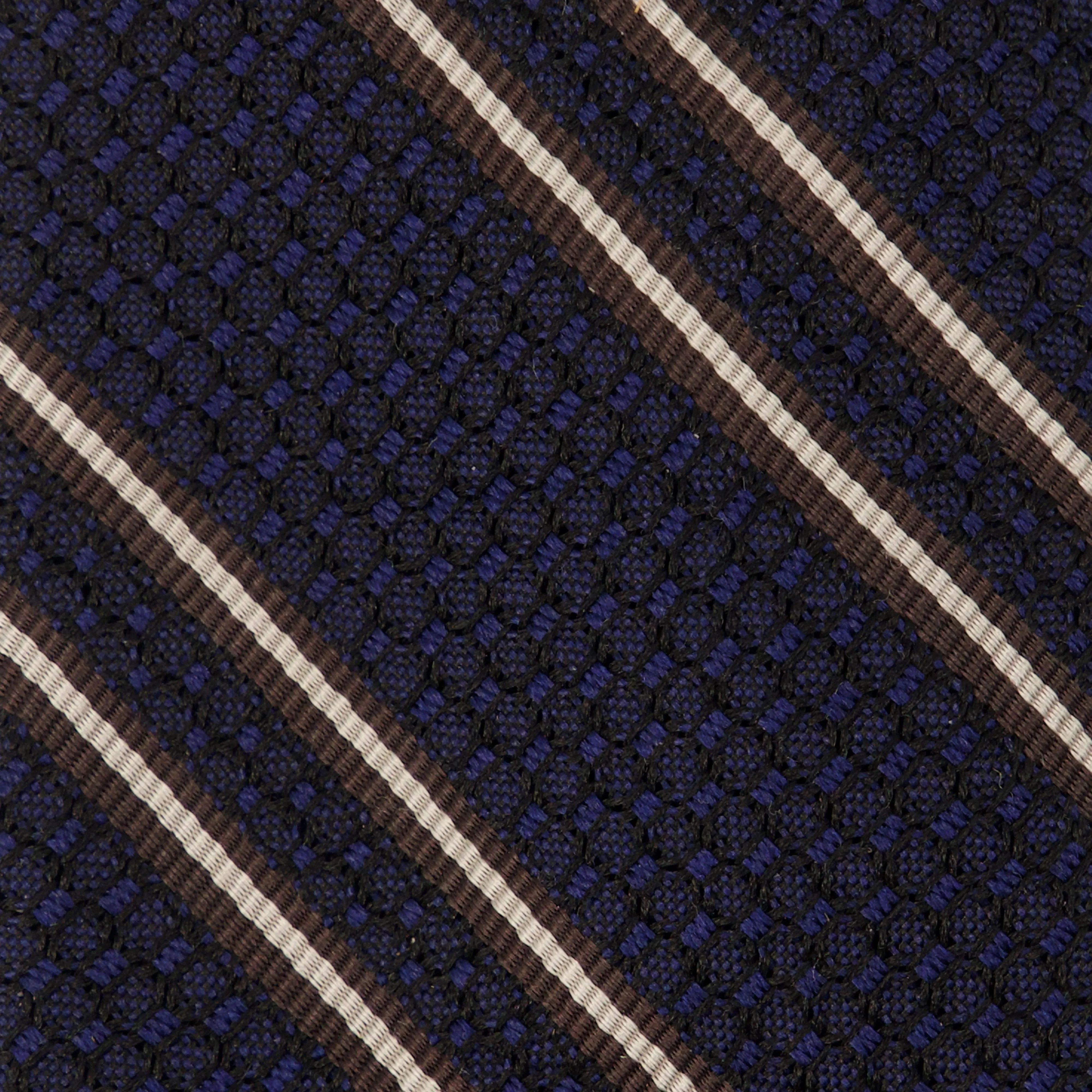 Grenalux Stripe Navy Tie