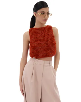 Halter Knit Top