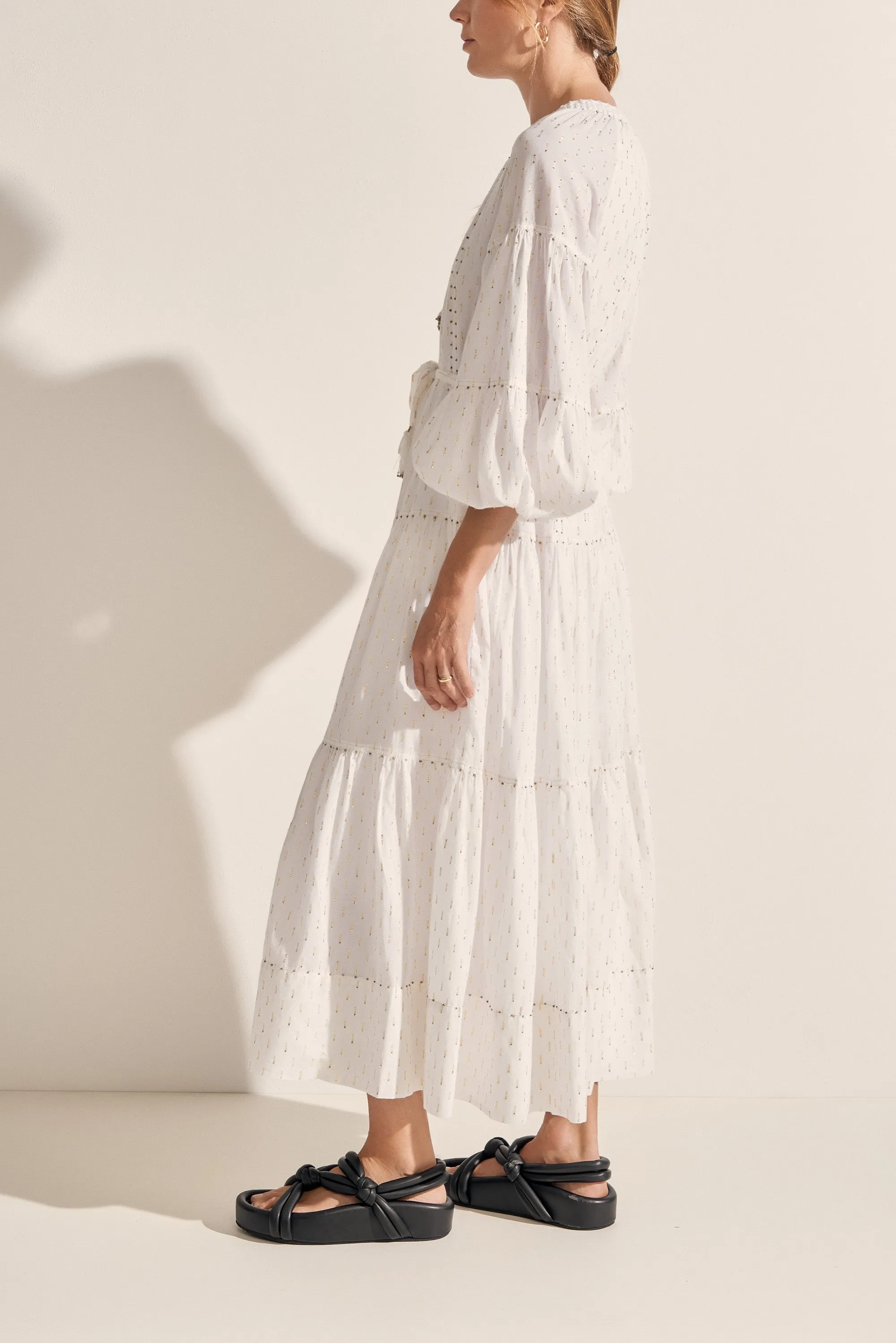 Helios White Maxi Dress