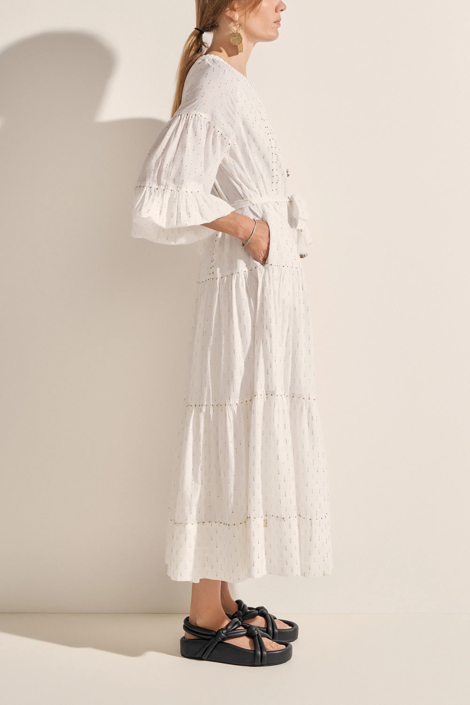 Helios White Maxi Dress