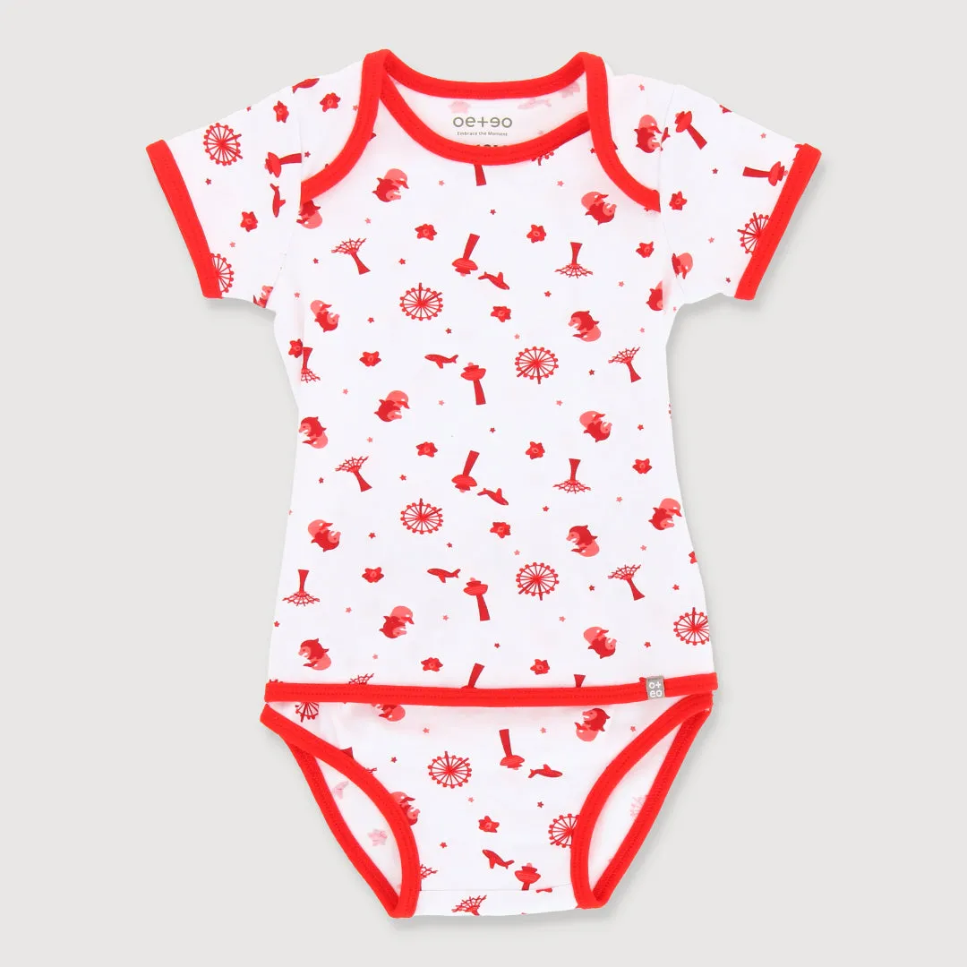 Heritage Singapore Icons Baby Easyeo Romper