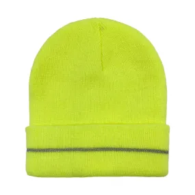 High Visibility Acrylic Super Stretch Cuff Hat | Unisex Large