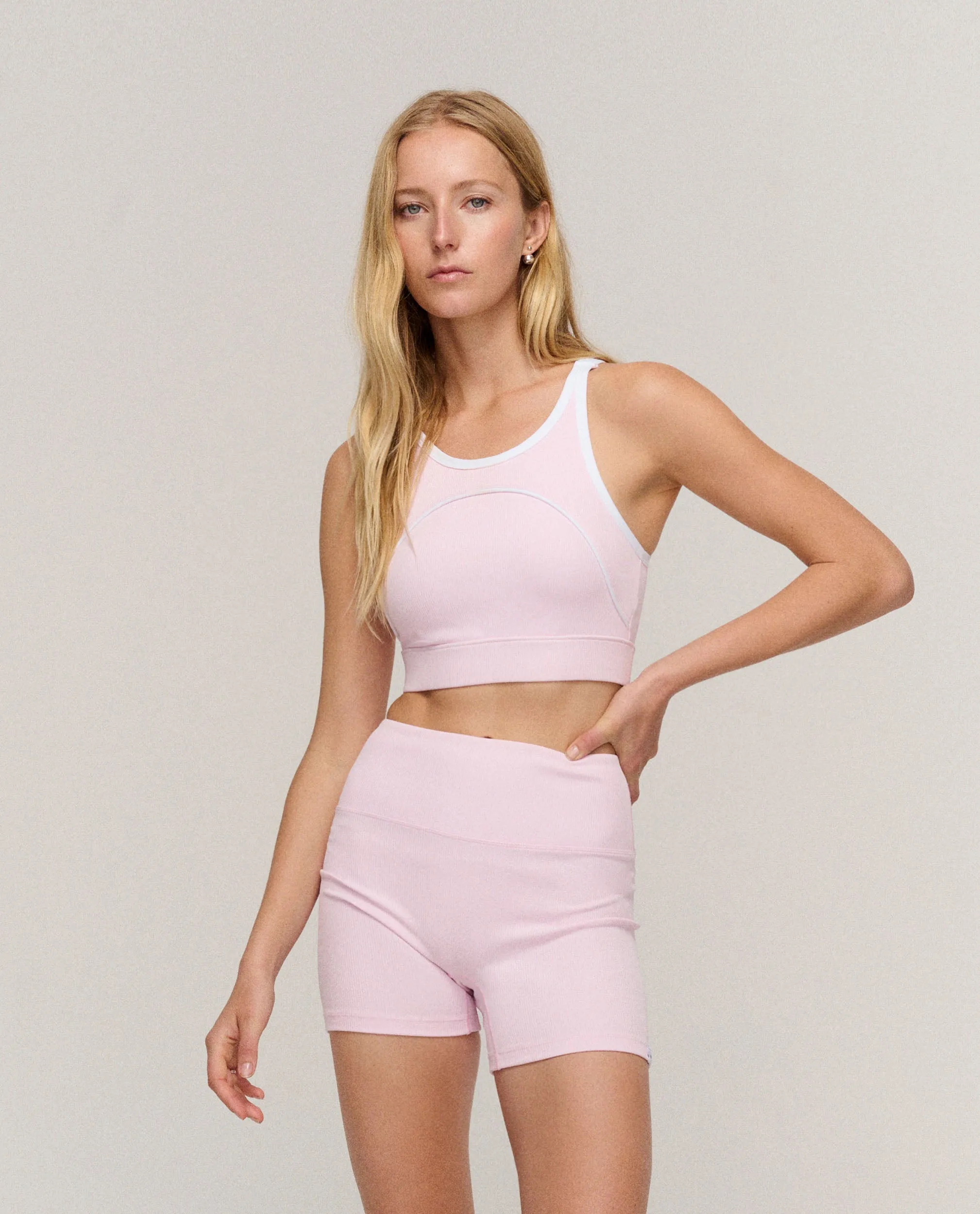 KALI BIKER SHORTS LIGHT PINK