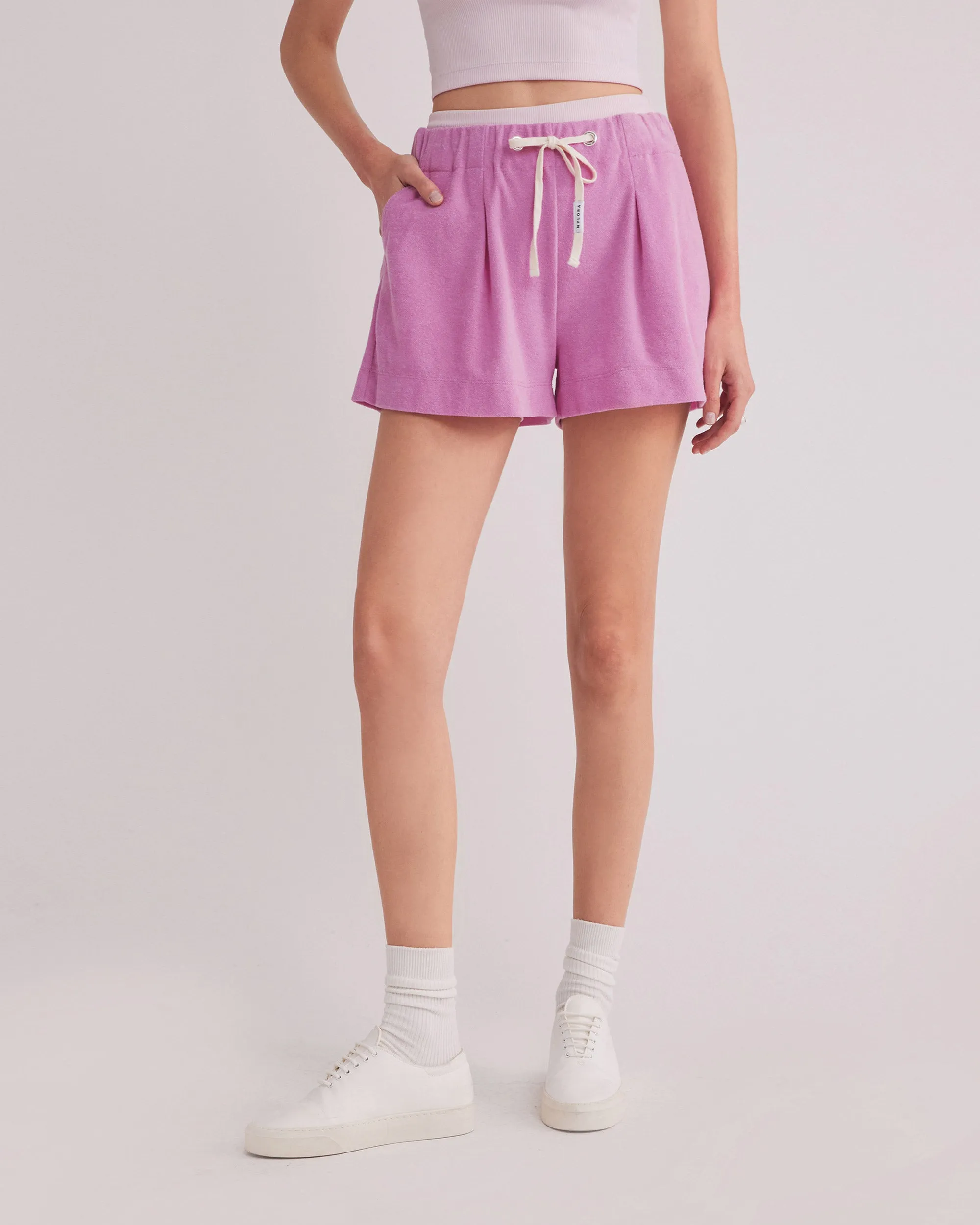 KALI BIKER SHORTS LIGHT PINK