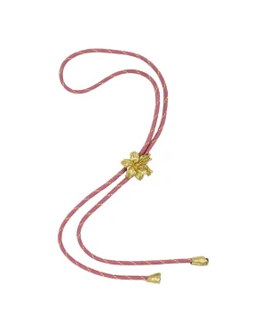 Lily Bolo Tie Pink