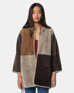 Long Diamond Kimono in Tundra