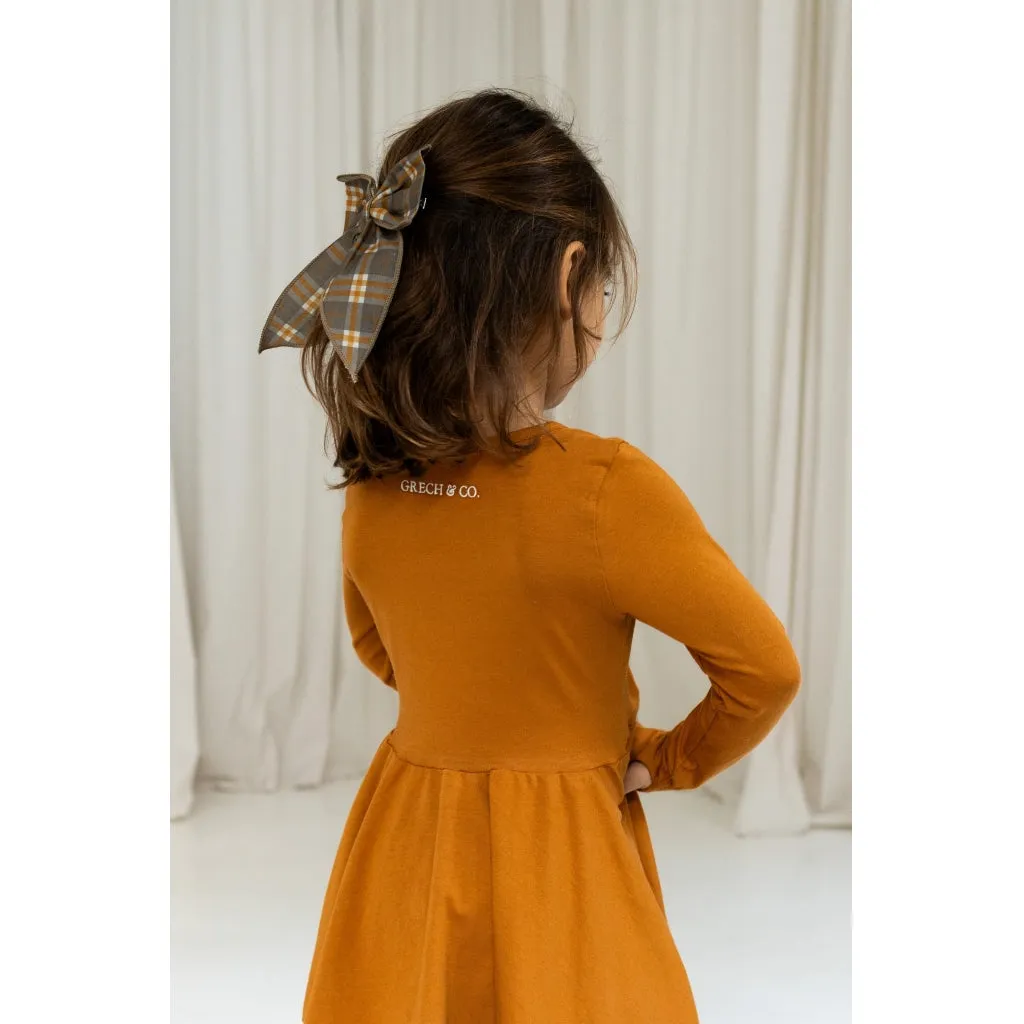 Long Sleeve Twirl Dress | Ombre - Sienna Ombre