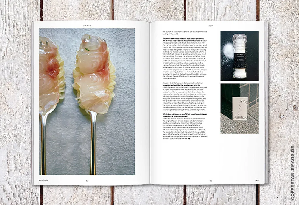 Magazine F – Issue 01: Salt