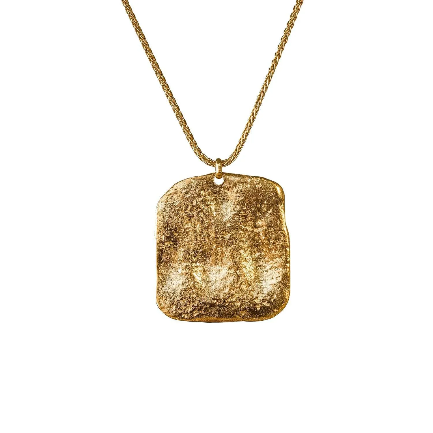 Magic Sator Square Gold Talisman Necklace