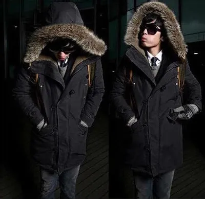 Medium long coat