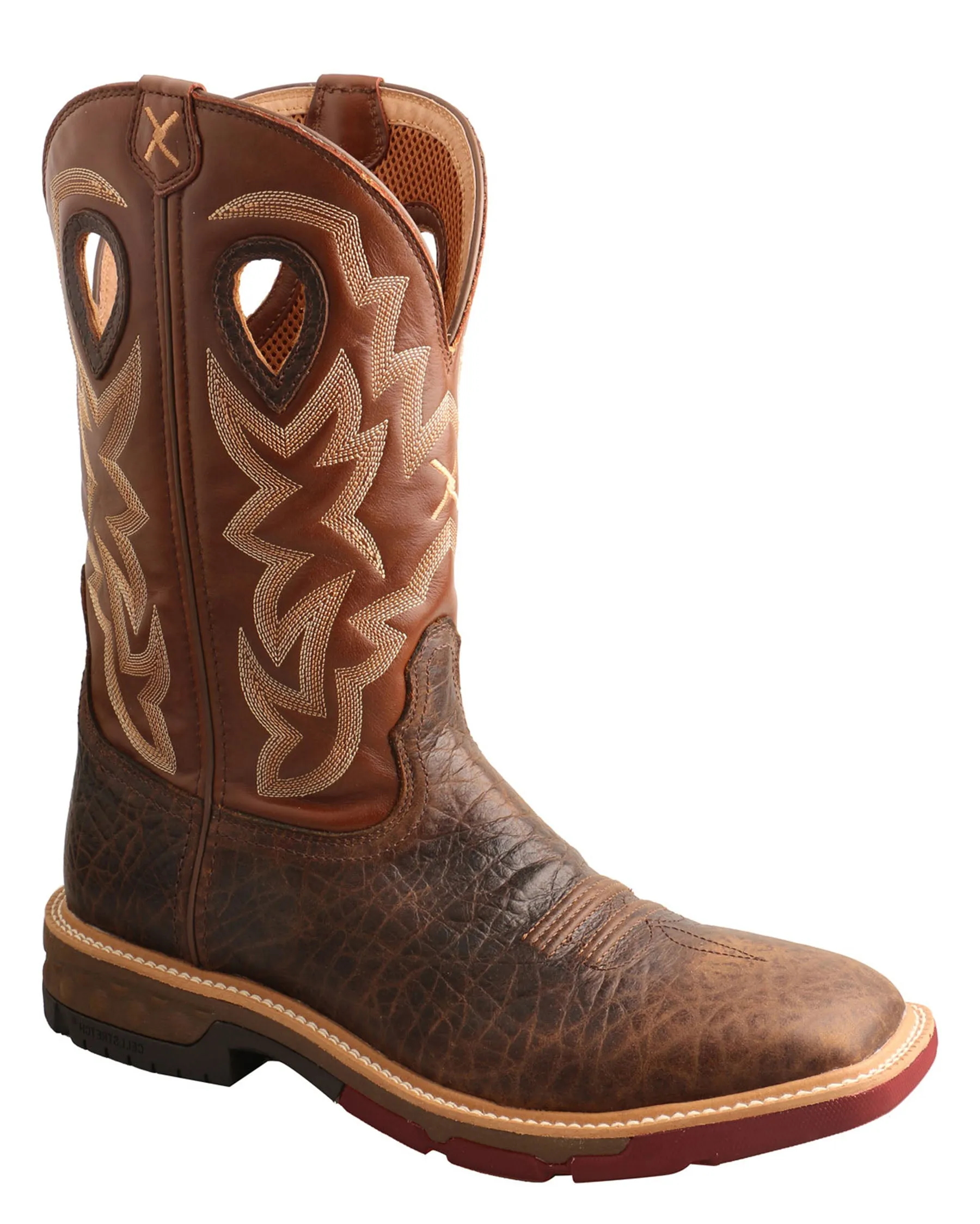 Men's 12" Western Work Boots