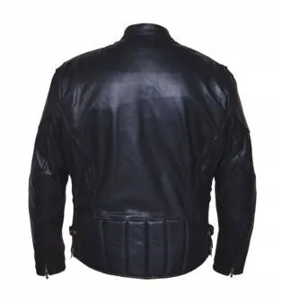 Mens Leather Euro Jacket