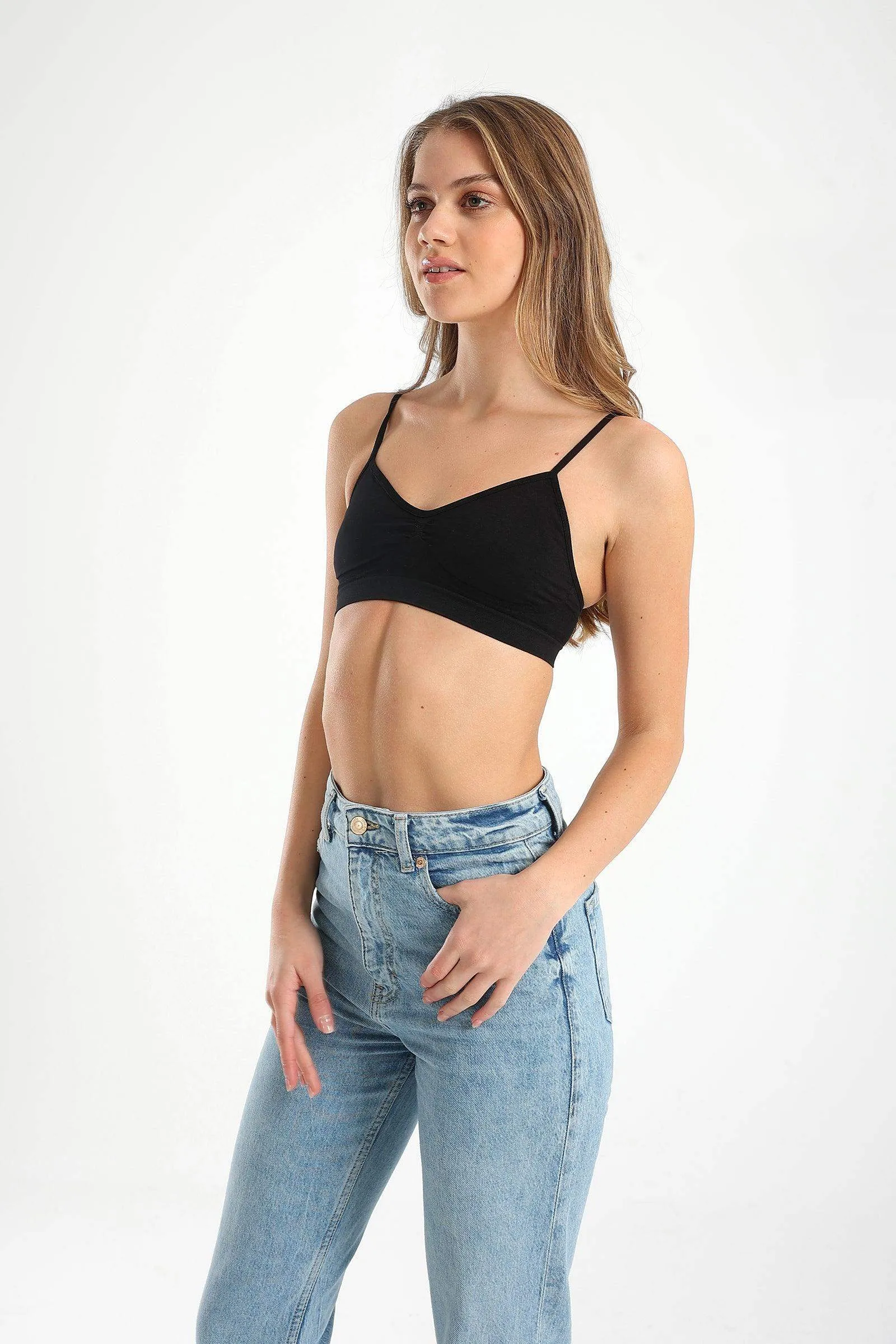 Microfiber Seamless Bralette (Pack of 3)