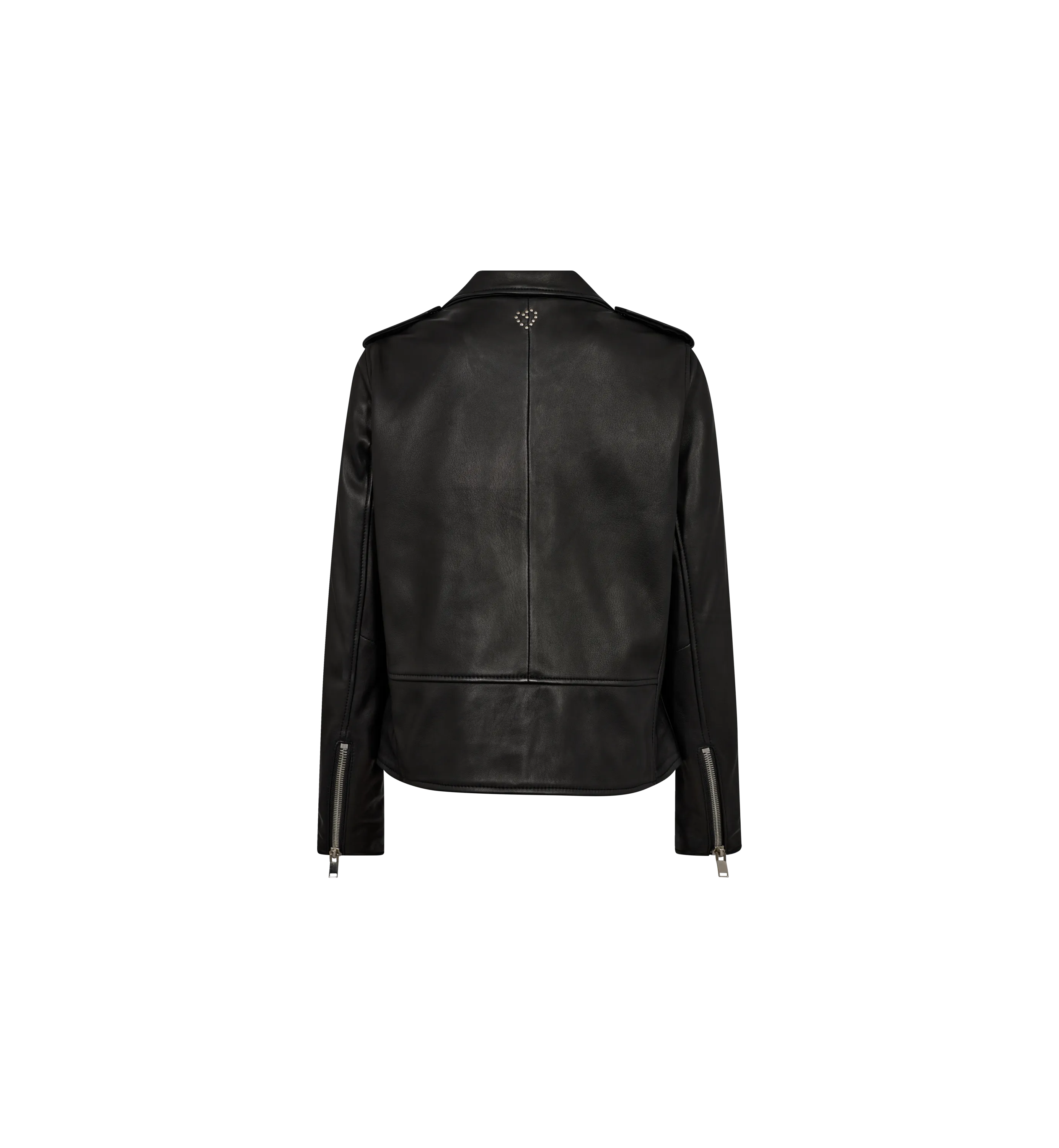 MMFrances Biker Leather Jacket