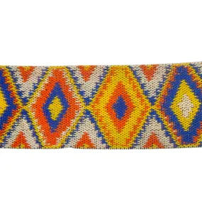 Multi-Color boho Fashion Jacquard Design Elastic