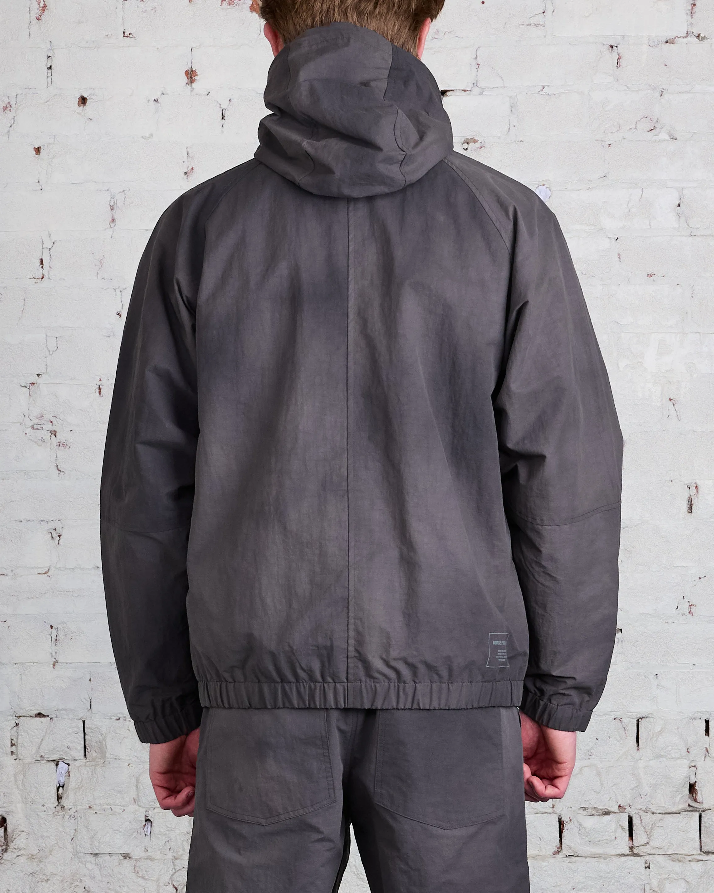 Norse Projects Herluf Wave Dye Wind Jacket Black