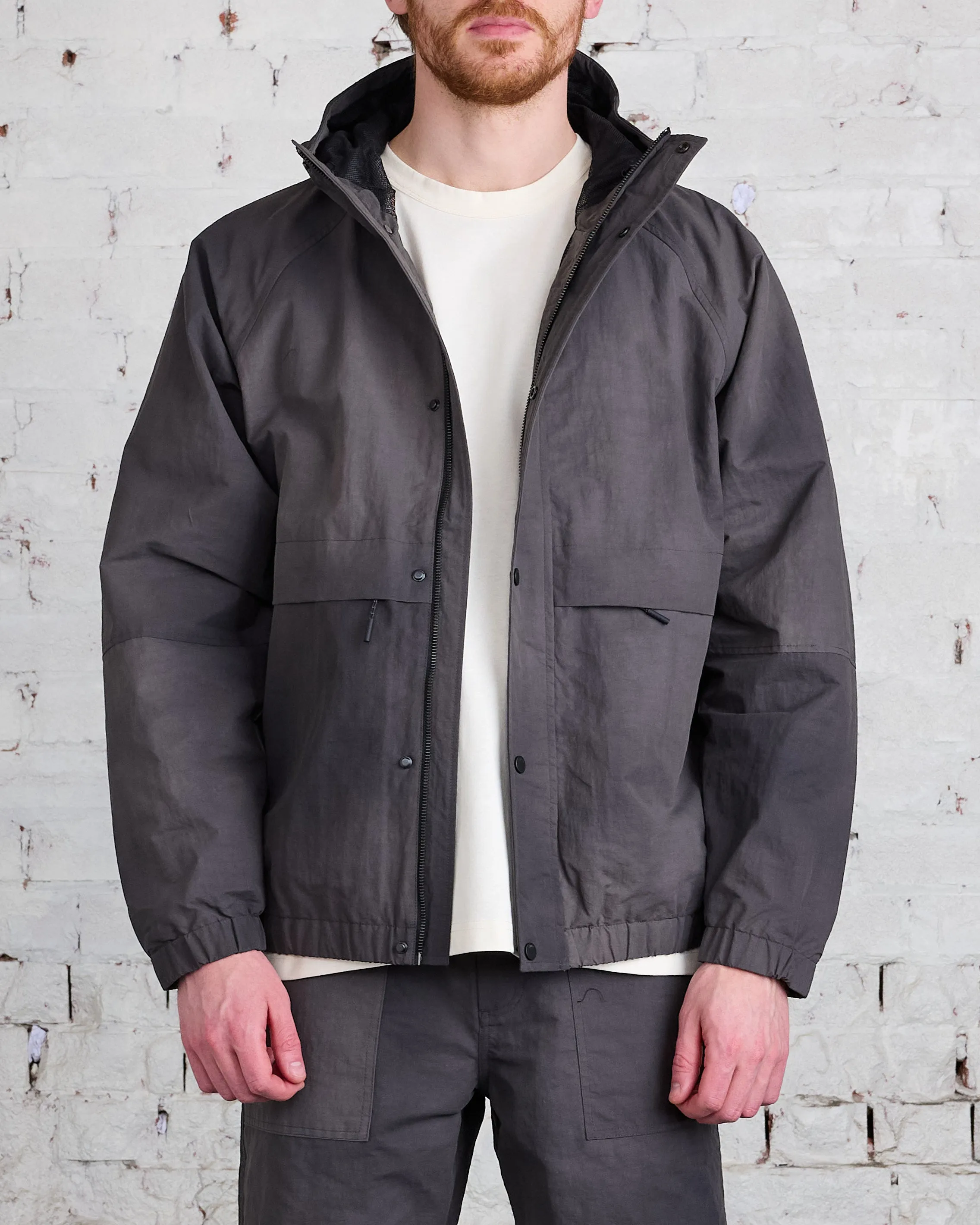 Norse Projects Herluf Wave Dye Wind Jacket Black