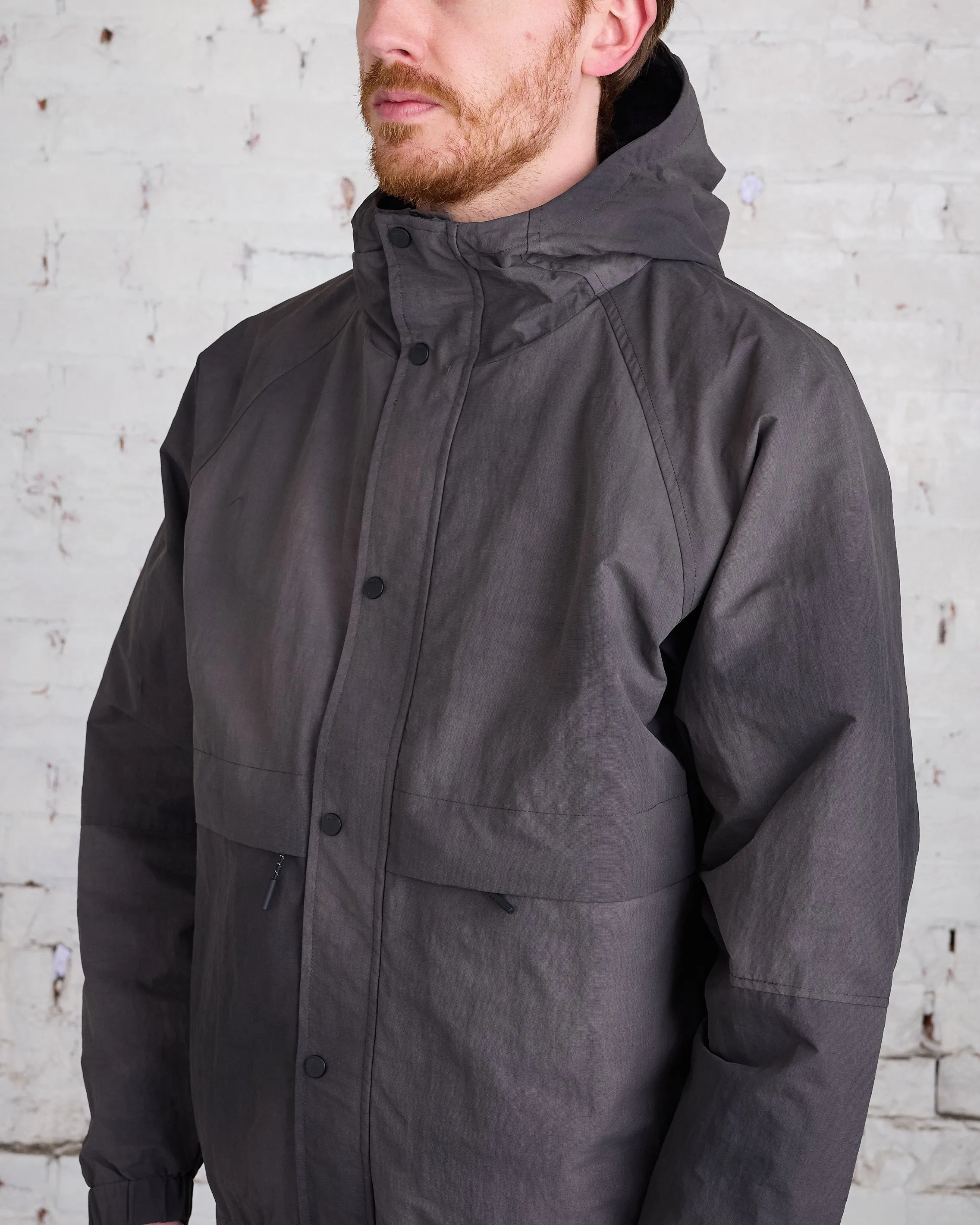 Norse Projects Herluf Wave Dye Wind Jacket Black