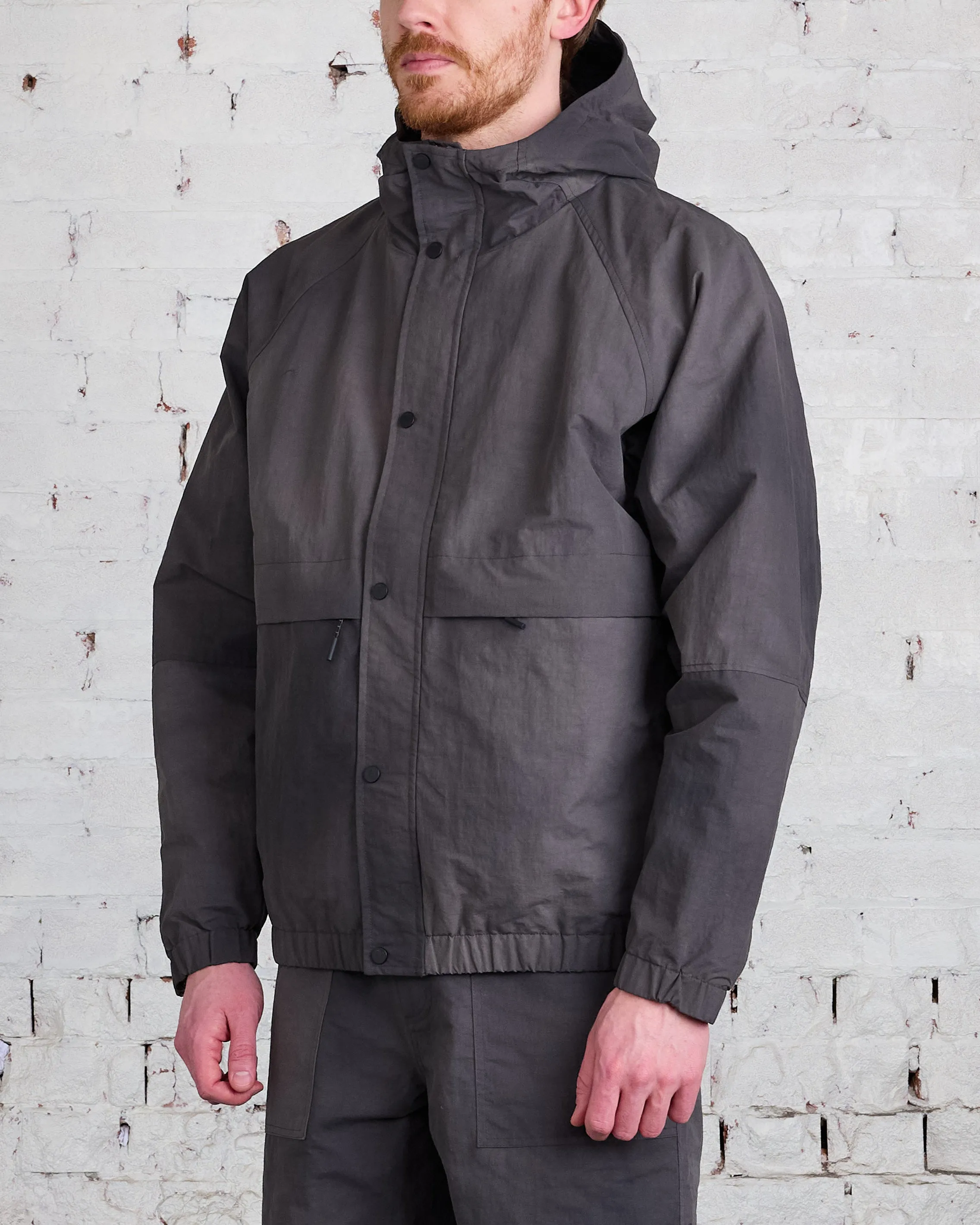 Norse Projects Herluf Wave Dye Wind Jacket Black