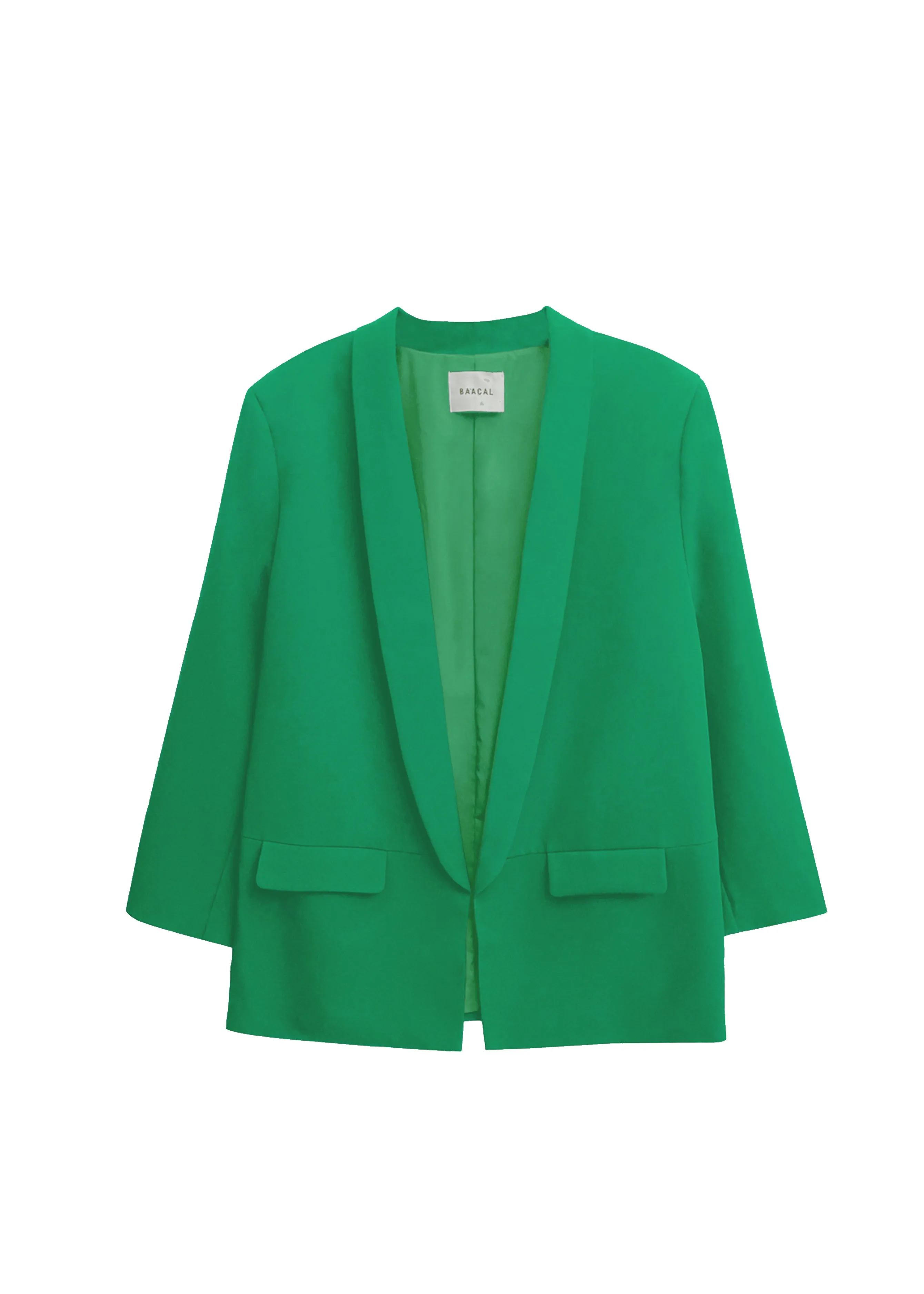 Oversized Classic Blazer - Grass Green