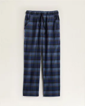 PJ Pant<br>Charcoal/Blue Block Plaid