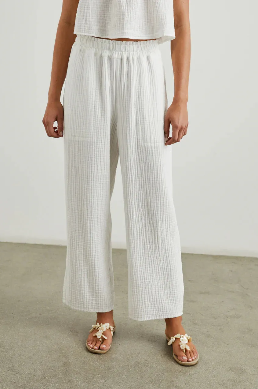 Rails Leon Crop Pant White Pant