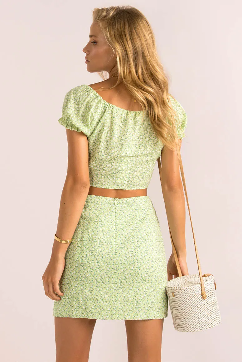 Renee Skirt / Lime