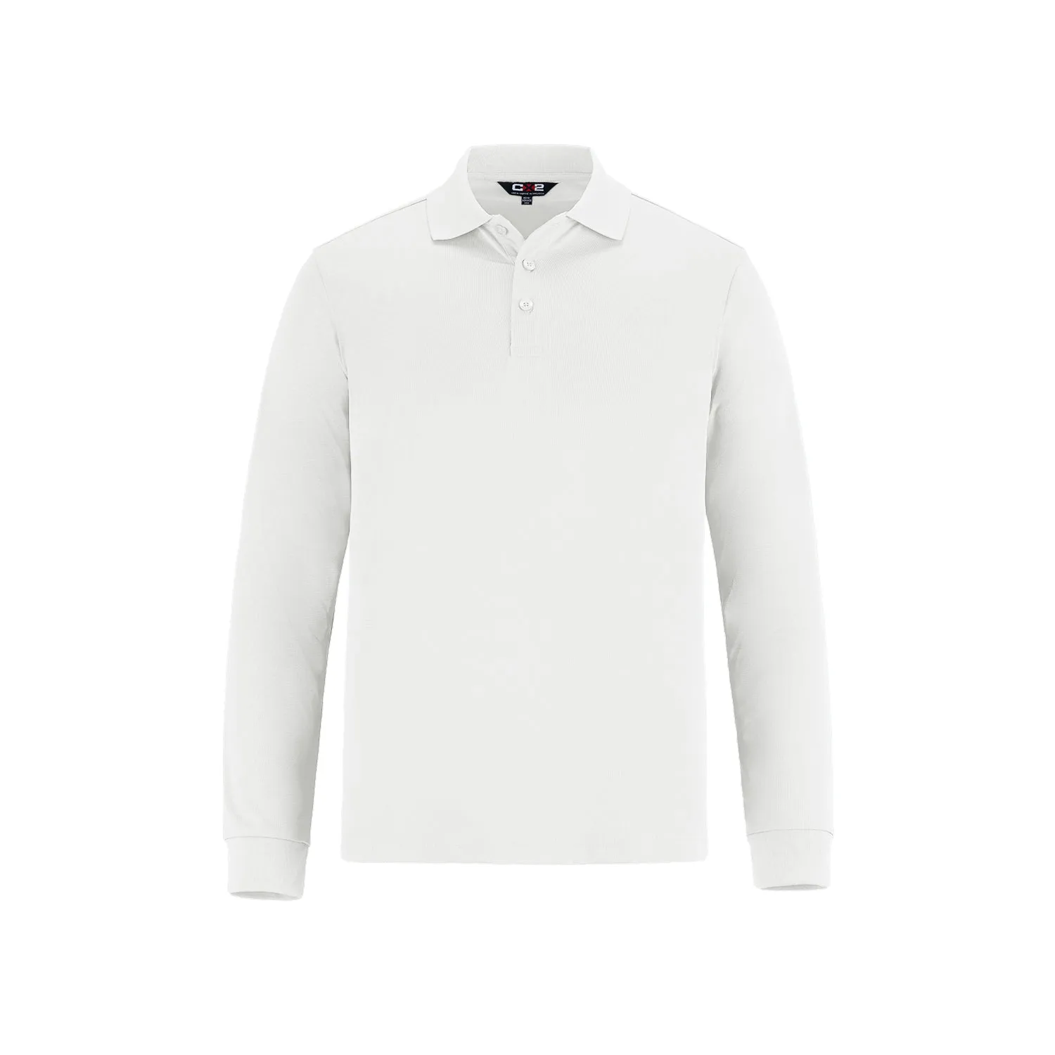 S05737 - Birdie - Men's Long Sleeve Pique Mesh Polo