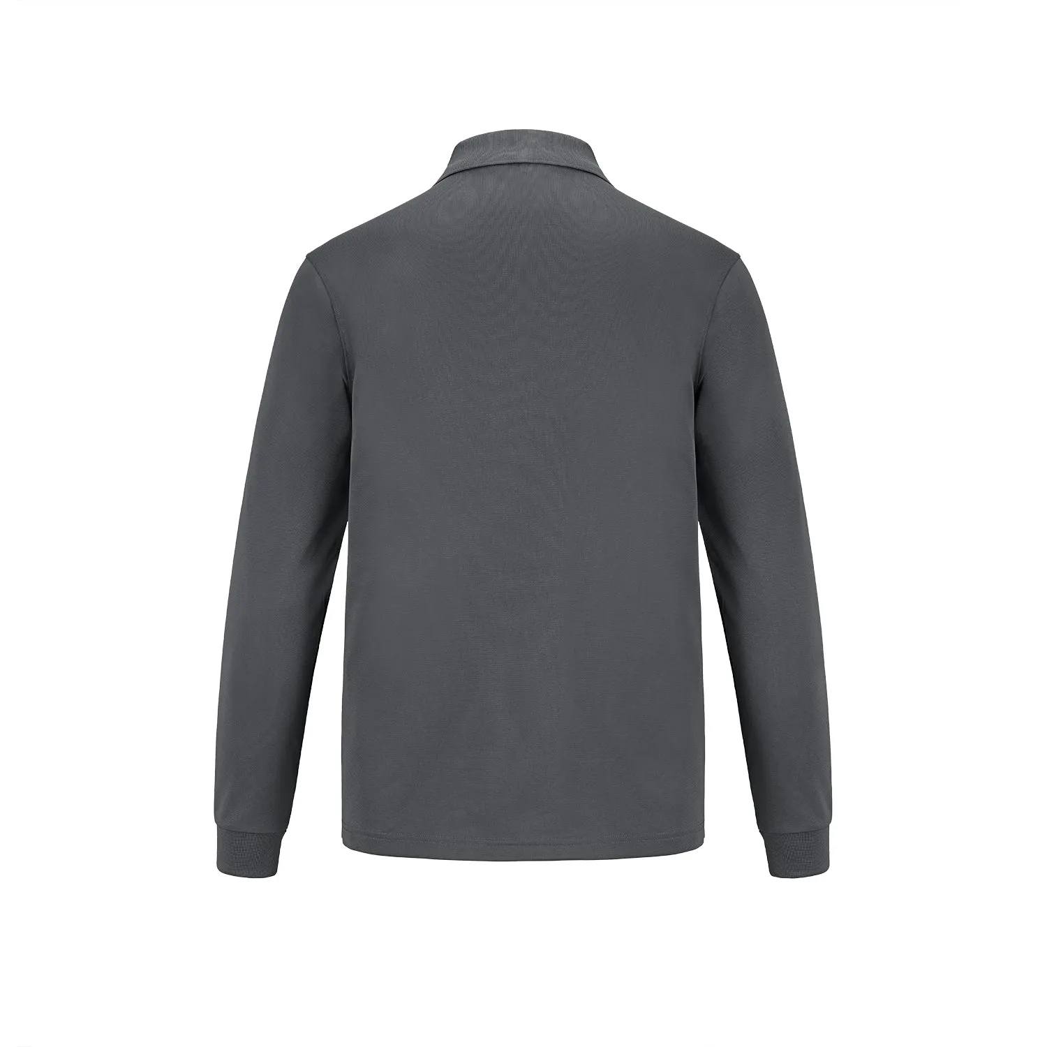 S05737 - Birdie - Men's Long Sleeve Pique Mesh Polo