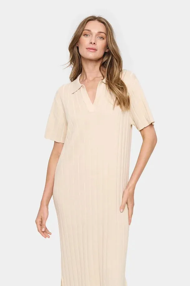 Saint Tropez Fumiko Dress- Creme