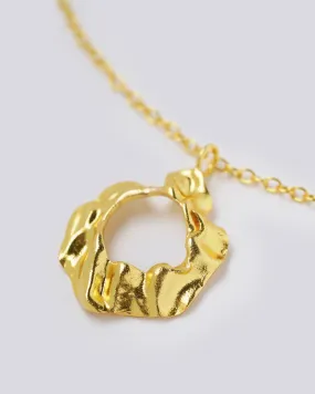 Salome Gold Pendant Necklace