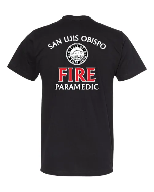 SLO Fire TALL Shirt (PARAMEDIC) Pre-Order 2020