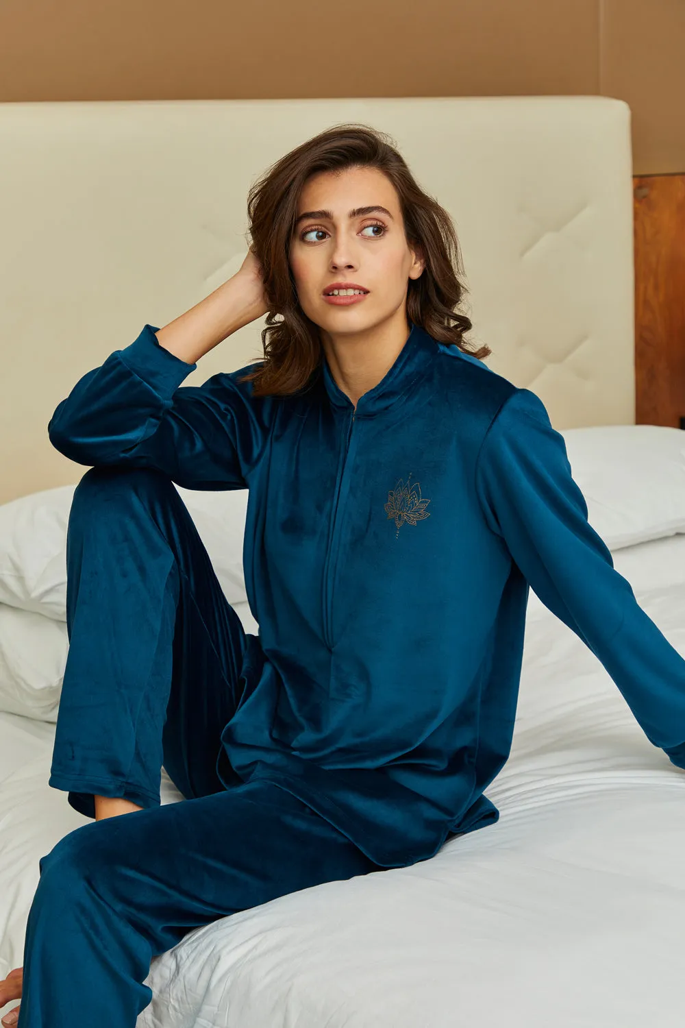 Supersoft Velvet Night suit