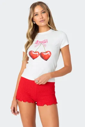 Sweetheart Cherry Tee