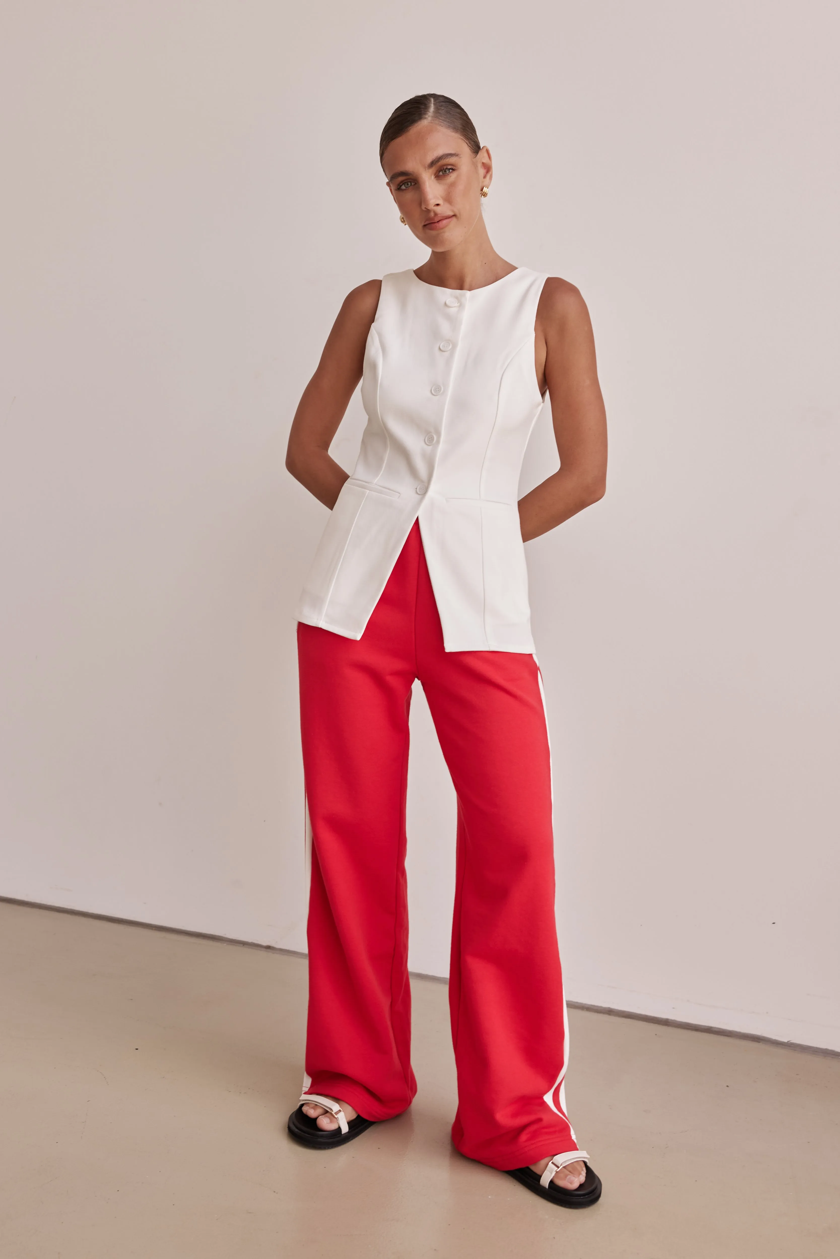 Venice Pant (Red)